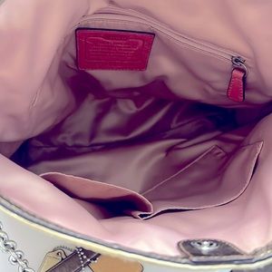 Coach shoulder strapped purse